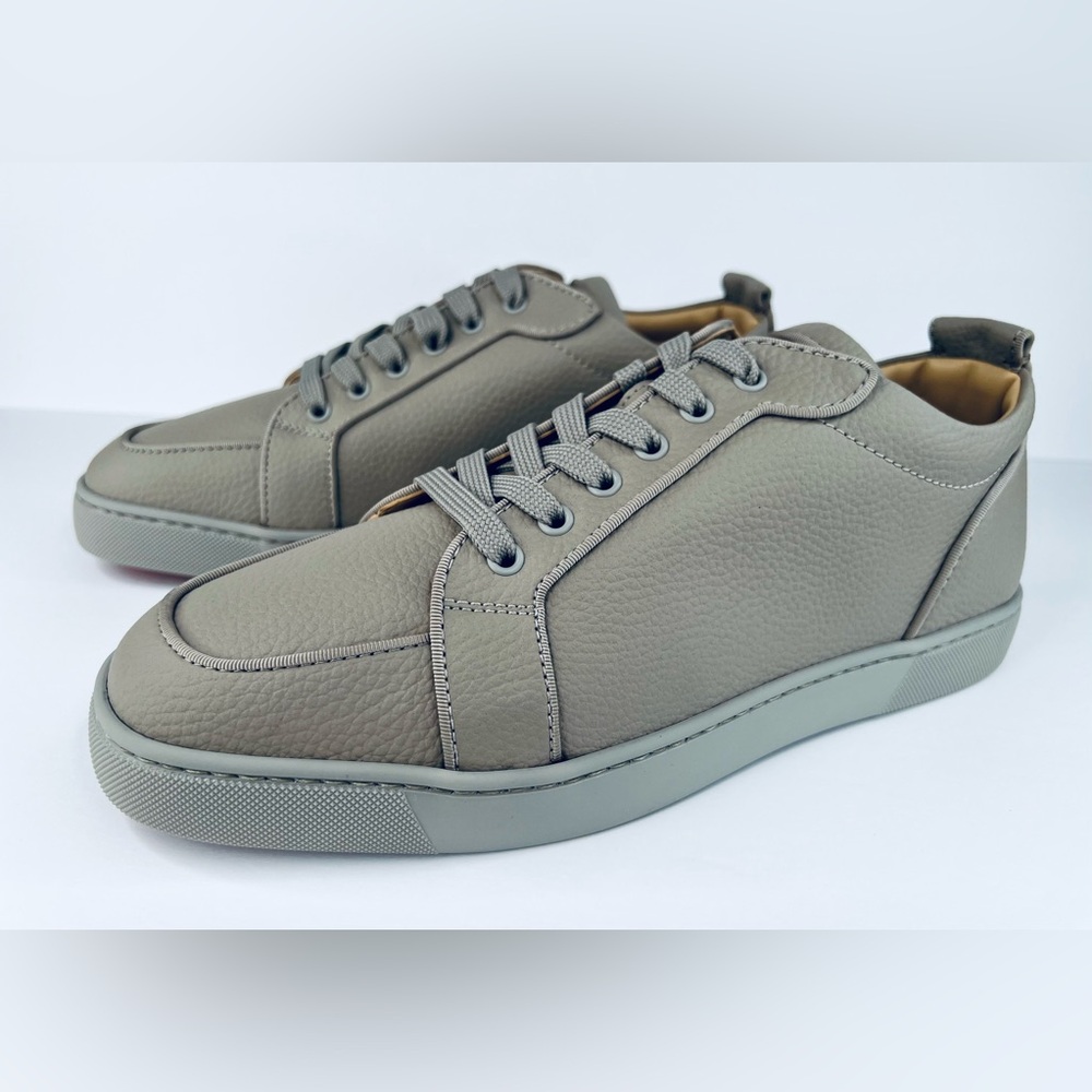 CHRISTIAN LOUBOUTIN Rantulow Orlato Flat Leather Sneakers EU 43.5 - US 10.5